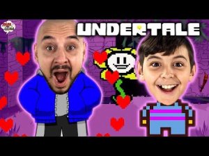 ПАПА РОБ И ЯРИК ИГРАЮТ В UNDERTALE 2! ВСЕ ИГРЫ В АНДЕРТЕЙЛ НА ПАПА ДОМА!