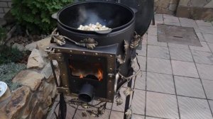 Печь для казана
