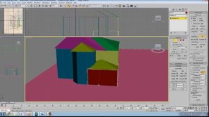 как построить дом в 3д максе часть 3