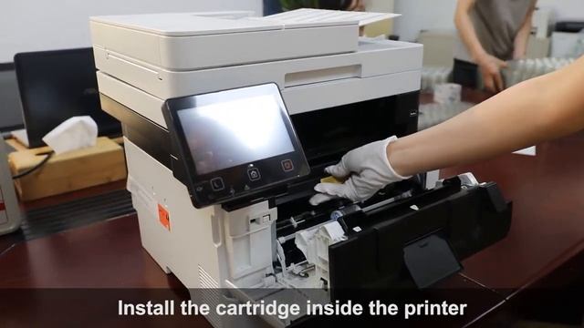 How to bypass the error message after installing Canon compatible toner with chip смотреть онлайн