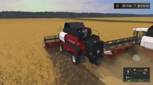 Farming Simulator 2017. Зерноуборочный комбайн Ростсельмаш  Вектор-410.