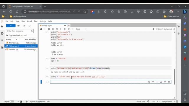 Python Tutorial: Beginner to Advanced: Part1 #pythonforbeginners #python #pythonprogramming#trendin