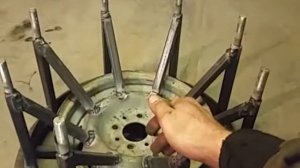 Вездеход "УЖИК-1". Постройка дисков для ободрышей.