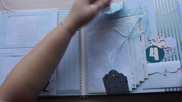 Альбом ручной работы _Скрапбукинг _DIY albumЛелик Бум.mp4 смотреть онлайн