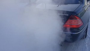 Выхлоп AMG W220