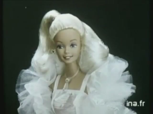 1984 Реклама куклы Барби Маттел Салон красоты Mattel salon de coiffure Barbie crystal