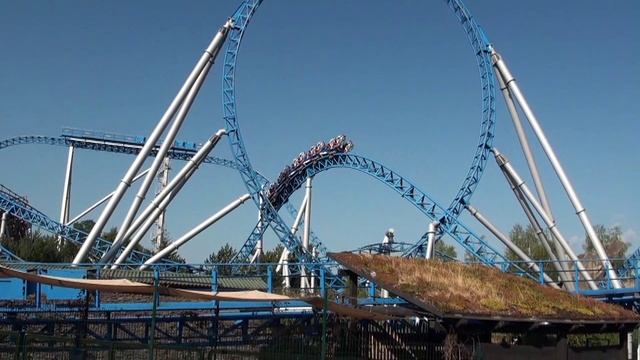 Blue Fire Gazprom Europapark Germany 2018.07.18 Европапарк.mp4