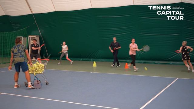 Теннисные сборы в Подмосковье в доме отдыха Пялово - март 2023 - TennisCapitalTour смотреть онлайн