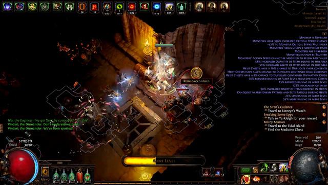 PoE High Budget Heist Build: Static Strike | 3.18 Sentinel League смотреть онлайн