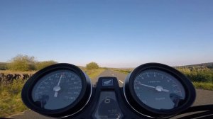 Honda CB 1100 EX speed revs gear mpg July 2018
