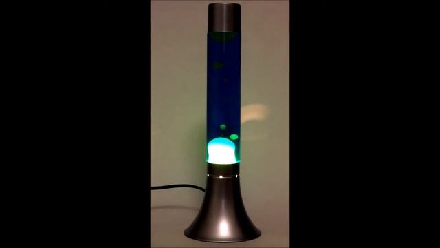 Лава лампа 39см ЗелёнаяГолубая CY