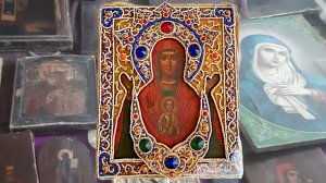 Контрабанда Украина Редкая Икона из жемчуга Как вывозят контрабандой исторические ценности раритеты