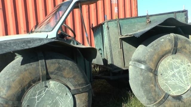 Необычный болотоход: придумка краснодарских умельцев.