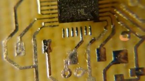 Пайка корпуса LGA28 феном