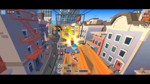 Subway Surfers New York 2023 : featuring Rain + Groovy Board Gameplay HD