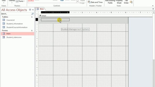 School Management System in Microsoft Access Lecture 2 смотреть онлайн