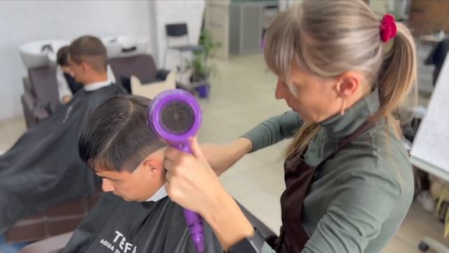 Обучение мужские стрижки смотреть онлайн