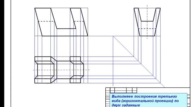 Построение работы