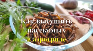 Как высушить насекомых в аэрогриле