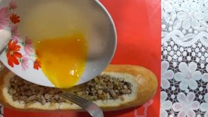 Фаршированный батон. Просто и вкусно
