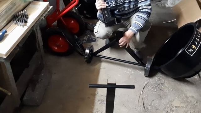 Сборка бетономешалки Zitrek