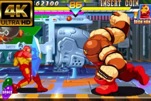 Marvel Super Heroes - Juggernaut аркада 1995 4K