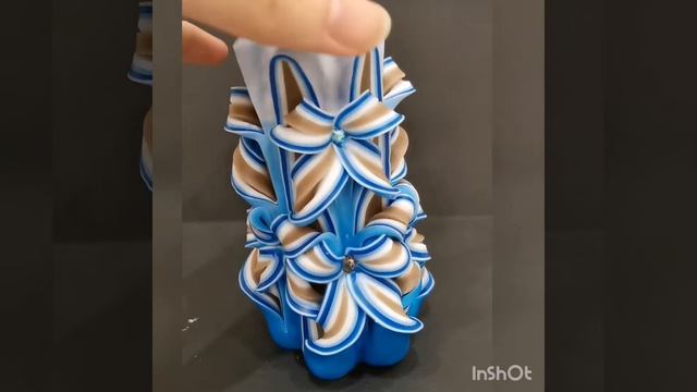 Резная свеча. Ажурная свеча. Свеча ручной работы. Оригинальный подарок на любой праздник. смотреть онлайн