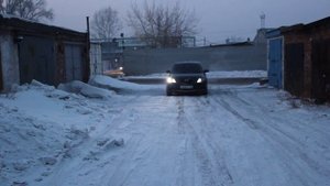 ДХО + поворотник Mazda Axela