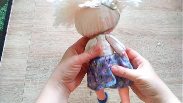 Кукла из ткани Ручной работы смотреть онлайн
