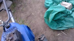 техника в саду сельхоз работы при помощи мотоблока мастер Ярд