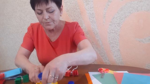 Поделка из бумаги "Кукла марионетка"