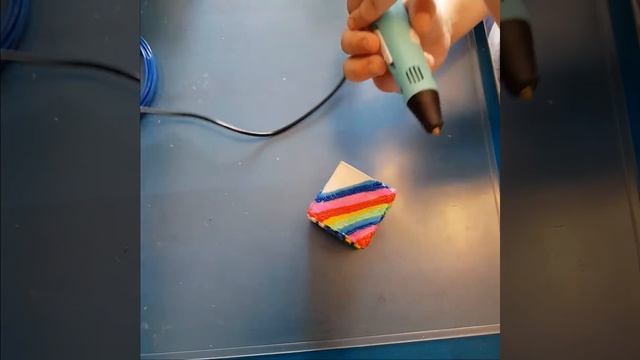 Lucky Block из Minecraft с помощью 3D ручки (в реале!). 3Д ручка - как это работает. смотреть онлайн