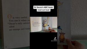 Dr. Seuss's ABC book read out loud