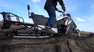 Stels Капитан тест новой подвески.