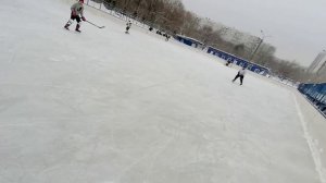 Дворовый хоккей от первого лица