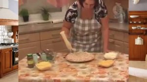 Салат Гнездо глухаря с куриным филе и шампиньонами