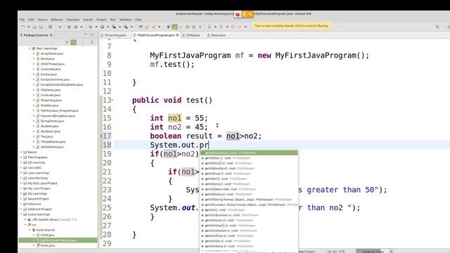 Java in Tamil - If else if else Statements - With Flow charts - Muthuramalingam - Payilagam смотреть онлайн