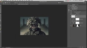 Image editing : Creating Soldier One