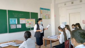 8 и сынып қазақ тілі пәні "Қазақ жазуы"