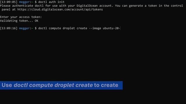 Deploy a Droplet Using DOCTL смотреть онлайн