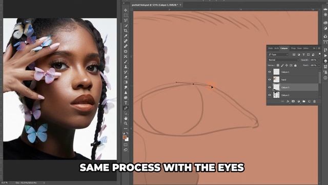 FULL CARTOON IN PHOTOSHOP [PART 1 COLOR FILL] смотреть онлайн