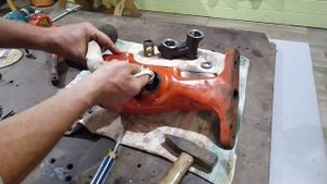 Косилка МФ70. Разбираем редуктор косы правильно! Часть 2.