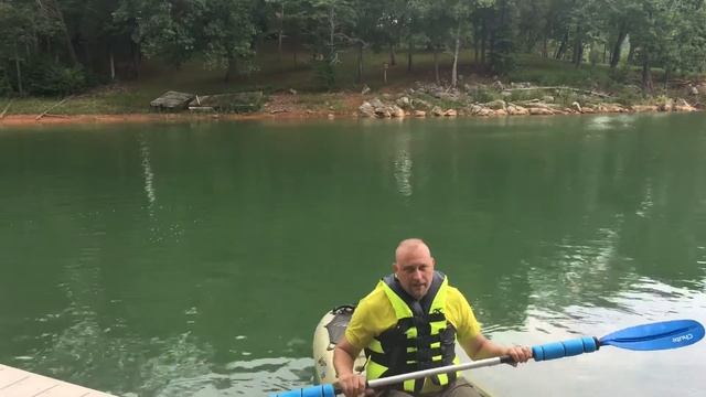Mini sawyer, Sven saw, and lifetime weber 132 kayak on Norris lake смотреть онлайн