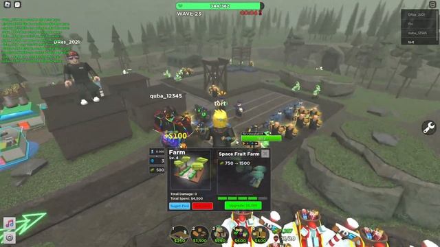 Roblox - TDS - Nice Forest Camp map - Fallen mode Victory смотреть онлайн