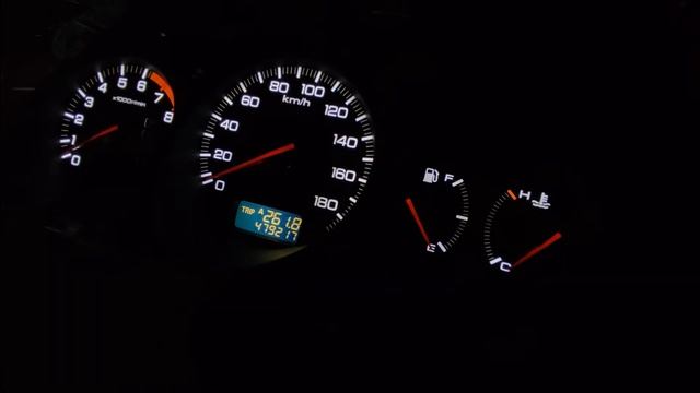 Пересвет приборной панели Honda Accord 6 / Torneo смотреть онлайн