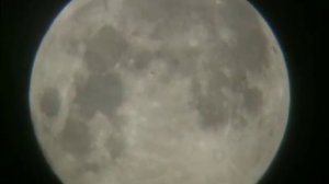 Moon viewed through Celestron PowerSeeker 50 AZ