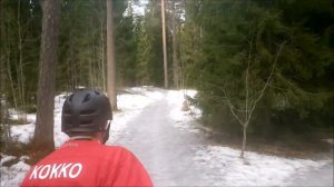 Forest skating @ Lohja, Finland, Metsäluistelu