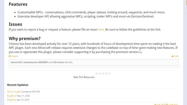 How To Download Minecraft Citizens For Free (NPC Plugin)