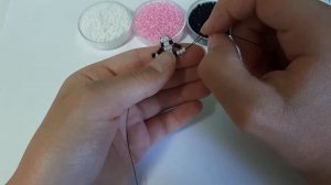 Корова из бисера