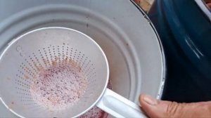 Приготовление сухого вина.